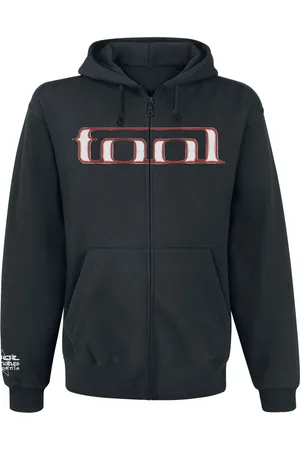 Tool Mikina s kapucí na zip z Grid Skull