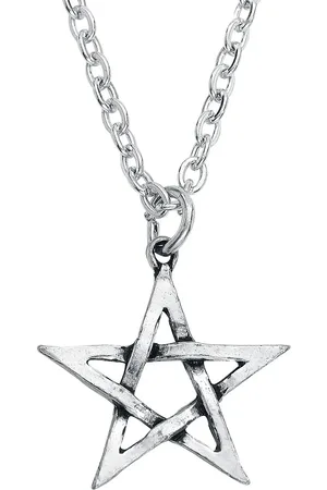 Alchemy Náhrdelník Gotika z - pentagram Unisex