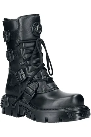 New Rock Boty z Nomada Black