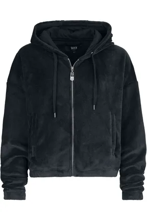 EMP Mikina s kapucí na zip z Fluffy Hoody Jacket