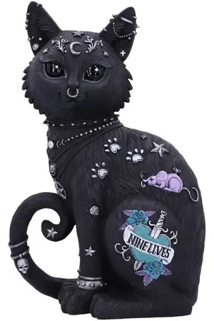 Nemesis Now Socha Gotika z - Nine Lives Unisex