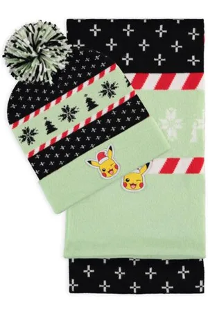 Pokemon Beanie čepice Gaming z - Dárková sada Pikachu Unisex