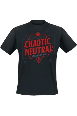 Dungeons and Dragons Tričko Gaming z Chaotic Neutral