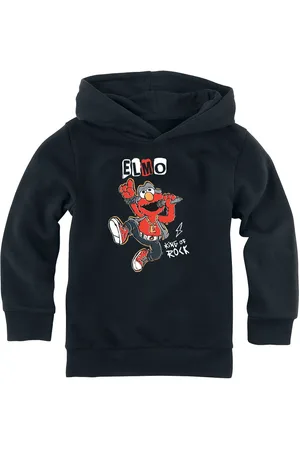 Sesamstraat Mikina s kapucí z Elmo
