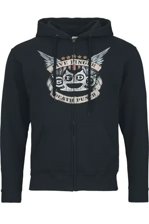 Five Finger Death Punch Mikina s kapucí na zip z Winged Knuckles