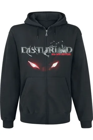 Disturbed Mikina s kapucí na zip z Yep Your Sleeve