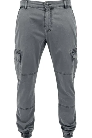 Urban classics Cargo kalhoty z Keprové joggingové kapsáče s opraným efektem