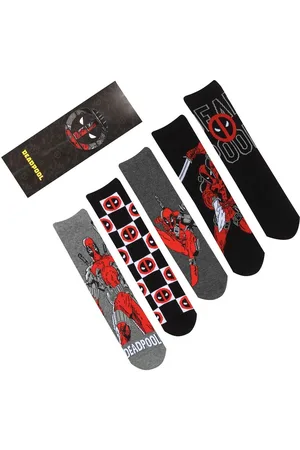 DEADPOOL Ponožky Disney z Logo And Pose