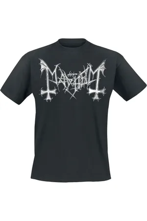 Mayhem Tričko z Distressed Logo