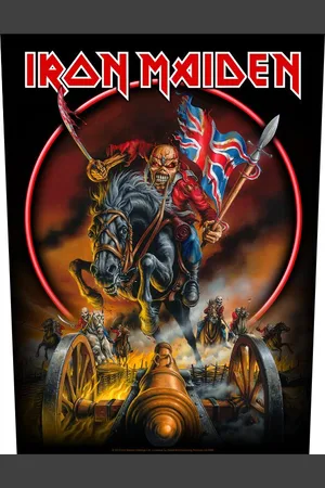Iron Maiden Nášivka na záda z - England 