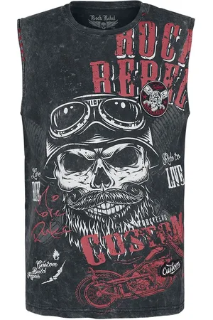 Rock Rebel Tílko Rock z Washed Tank with Print