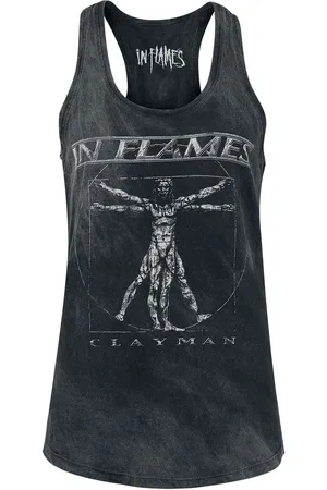 IN FLAMES Top z Clayman Vitruvian