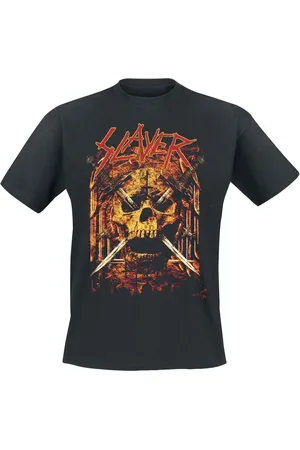 Slayer Tričko z Skull Swords