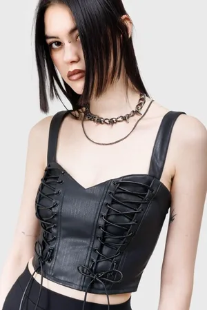 KIHILIST by KILLSTAR Top Gotika z Nyxian Corset