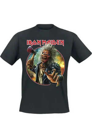 Iron Maiden Tričko z Axe Eddie Circle