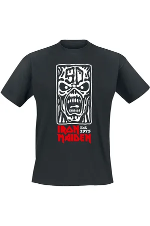 Iron Maiden Tričko z Stamp Logo 4