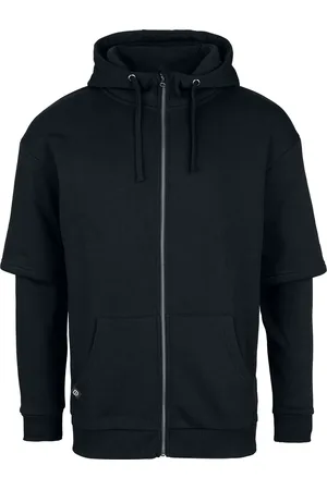 RED by EMP Mikina s kapucí na zip z Bunda s kapucí a vrstveným vzhledem