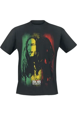Bob Marley Tričko z Stare Paint Stripe