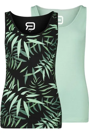 RED by EMP Top z Double Pack Tops with Botanical Print