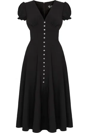 Hell Bunny Středně dlouhé šaty Rockabilly z Jinx Dress