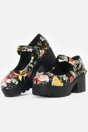 Koi Vysoké podpatky Rockabilly z Tira Mary Janes 