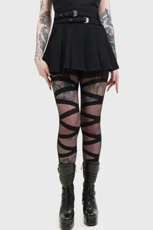 Killstar Krátká sukně Gotika z Heart Stealer Skirt