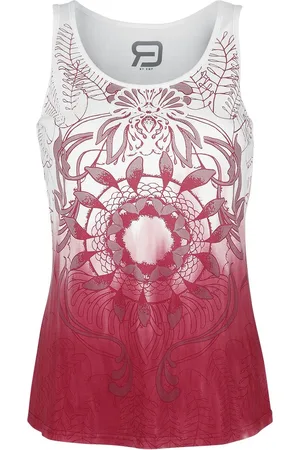RED by EMP Top z Barevné tílko s potiskem mandaly
