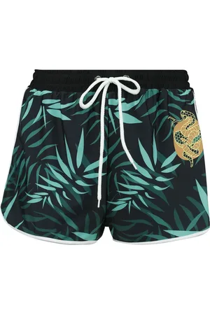 RED by EMP Spodní díl bikin z Swim Shorts With Palm Trees