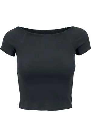 Urban classics Tričko z Ladies Off Shoulder Rib Tee