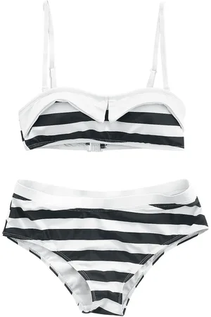 Pussy Deluxe Bikiny Rockabilly z Big Party Stripes Bikini