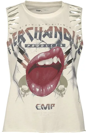 EMP Tílko z Tank Top With Vintage Print
