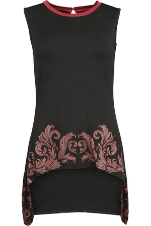 EMP Top z Top s potiskem s ornamenty