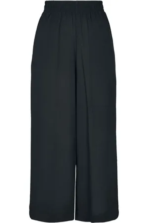 Urban classics Plátěné kalhoty z Dámské široké viskózové Culotte kalhoty