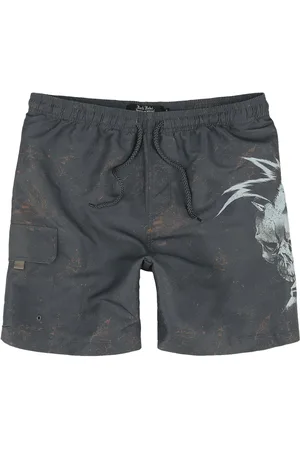 Rock Rebel Plavecké šortky Rock z Rock Skull Swim Shorts