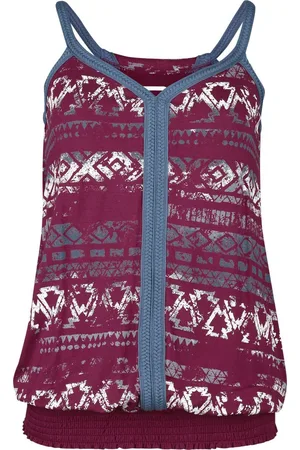 RED by EMP Top z Top with Aztecs Print