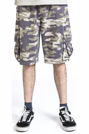 EMP Kraťasy z Teplákové, kamufláž šortky