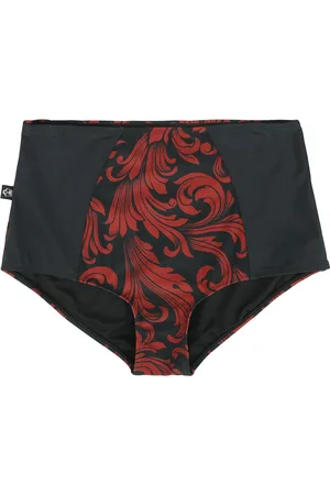 EMP Spodní díl bikin z Bikinové kalhotky s vysokým pásem a ornamenty