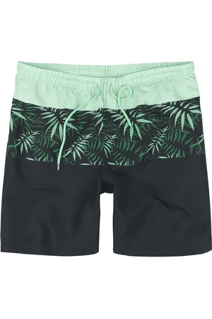 RED by EMP Plavecké šortky z Swim Shorts With Palm Trees