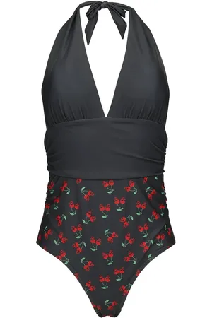 Rock Rebel Plavky Rock z Skull Cherry Swimsuit