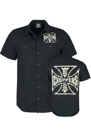 WEST COAST Košile s krátkým rukávem z Distressed OG Logo