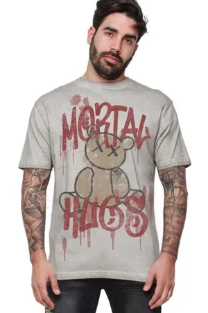 Outer Vision Tričko z Pánské tričko Mortal Hugs