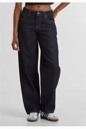 Urban classics Džíny z Ladies Mid Waist 90´s Jeans