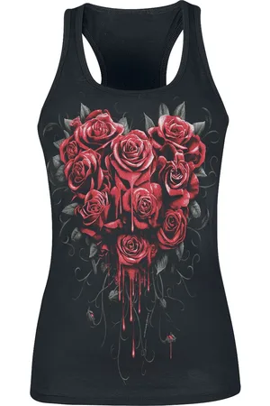 Spiral Top Gotika z Bleeding Heart