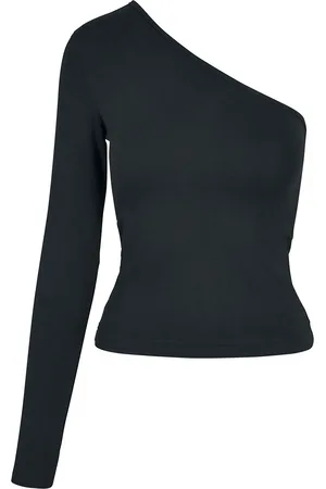 Urban classics Top z Dámské asymetrické tričko s dlouhými rukávy