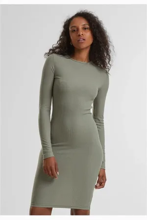 Urban classics Krátké šaty z Ladies Rib Dress