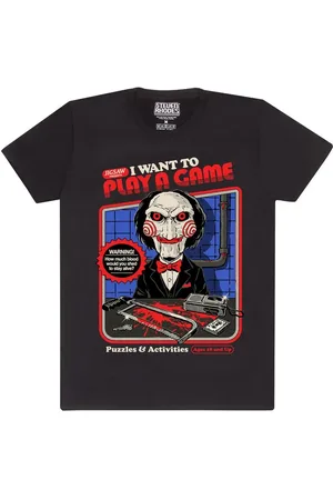 Steven Rhodes Tričko z x Saw I Want To Play A Game