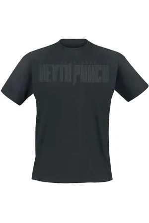 Five Finger Death Punch Tričko z Black On Black Knuckles V2