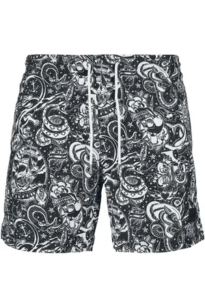 Urban classics Plavecké šortky z Šortky na plavání Tattoo AOP