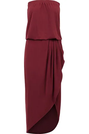 Urban classics Krátké šaty z Ladies Viscose Bandeau Dress
