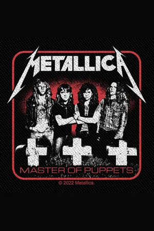 Metallica Nášivka z - Master Of Puppets Band Unisex